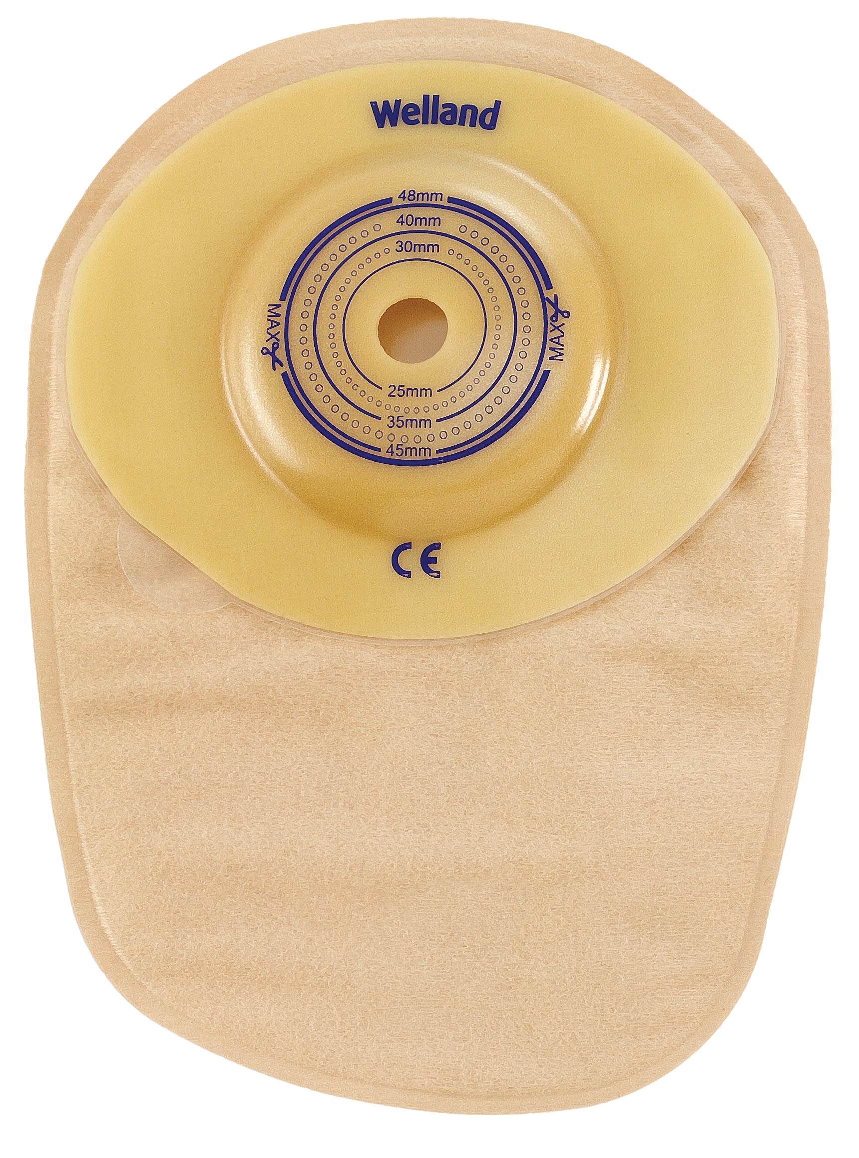 Flair Active Convex Closed Colostomy Bag - Welland Medical