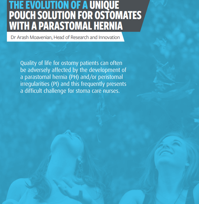 bag solution for ostomates with a parastomal hernia