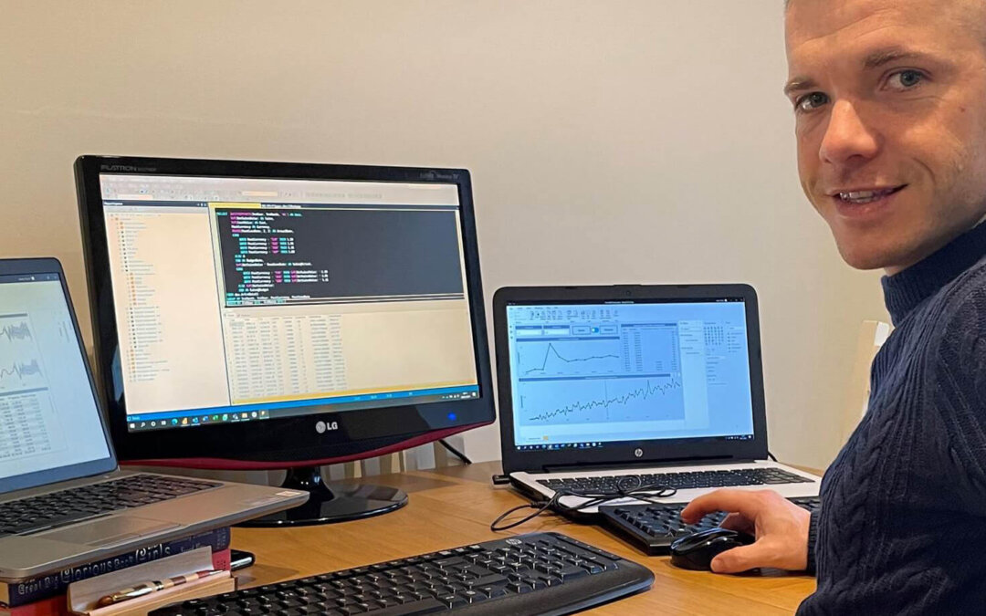 A data analyst on the team